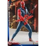 Marvel's Spider-man ビデオゲーム・マスターピース1/6スケールフィギュア　スパイダーマン（スパイダー・パンク・スーツ版） 予約