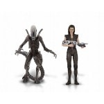 オイルペイント エイリアンVSプレデターフィギュア4点セット(3点新品