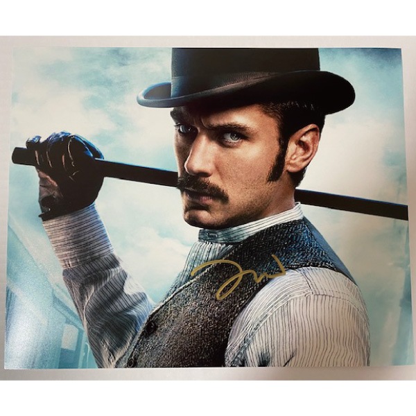 ジュード・ロウ 直筆サイン入り ポートレート 8×10 コミコン リプリー 映画グッズ販売専門店ハリコレ。映画グッズが豊富な品揃え。ジュード