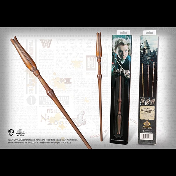 映画グッズ販売専門店ハリコレ 映画グッズが豊富な品揃え ハリーポッター 1 1スケール魔法の杖レプリカ ルーナ ラブグッド ウィンドウボックス