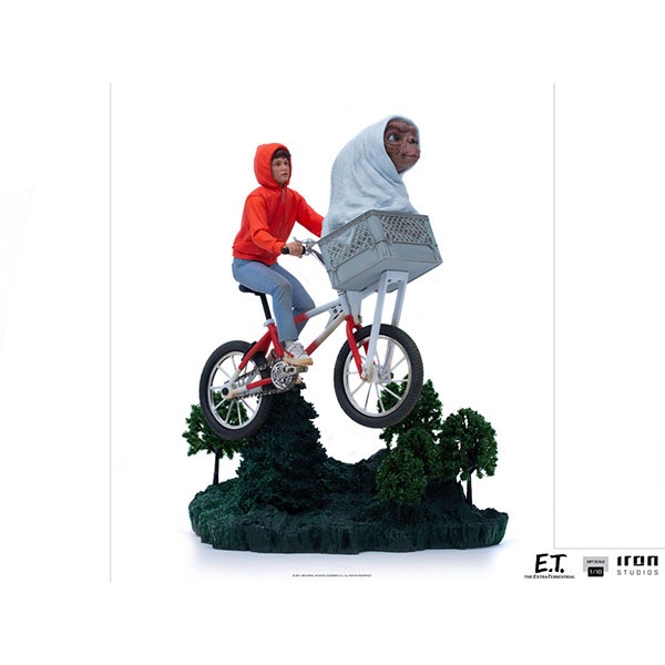 1/10サイズ　 E.T. エリオット　デラックス・アートスケール フィギュア E.T. 1/10アートスケール・スタチュー E.T.＆エリオット 予約 映画