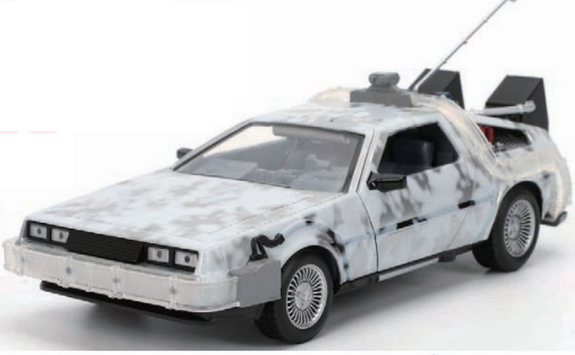 バック・トゥ・ザ・フューチャー 限定1985台 1/24シルバーメッキVer