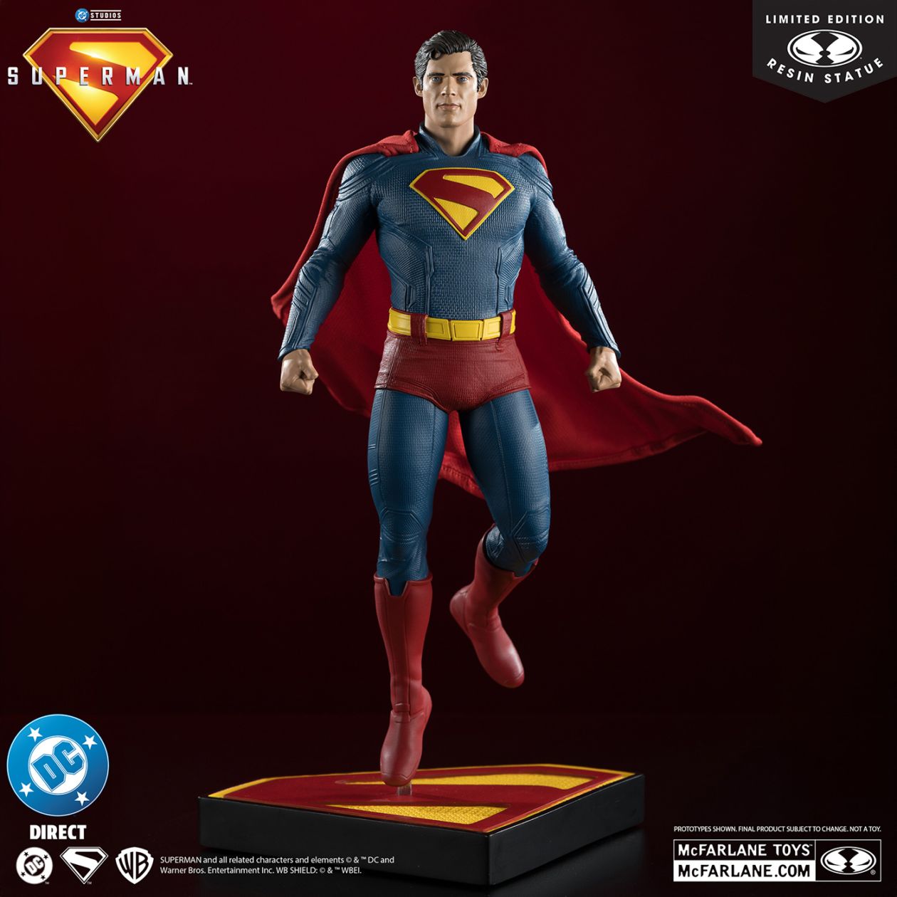 DCコレクティブルズ デザイナーシリーズ スーパーマン スタチュー DCコミックス』6インチ「デザイナーシリーズ」スーパーマン By