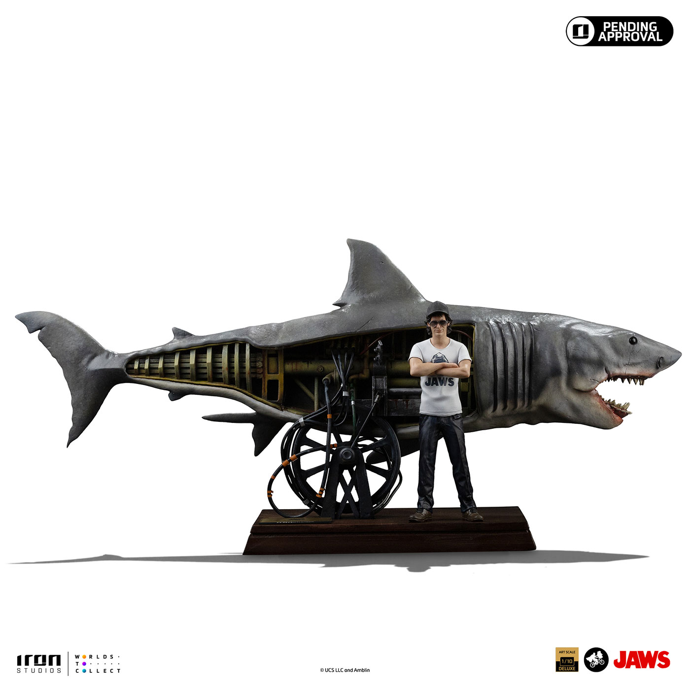 ジョーズ デラックス・アートスケール 1/10スケール スティーブン