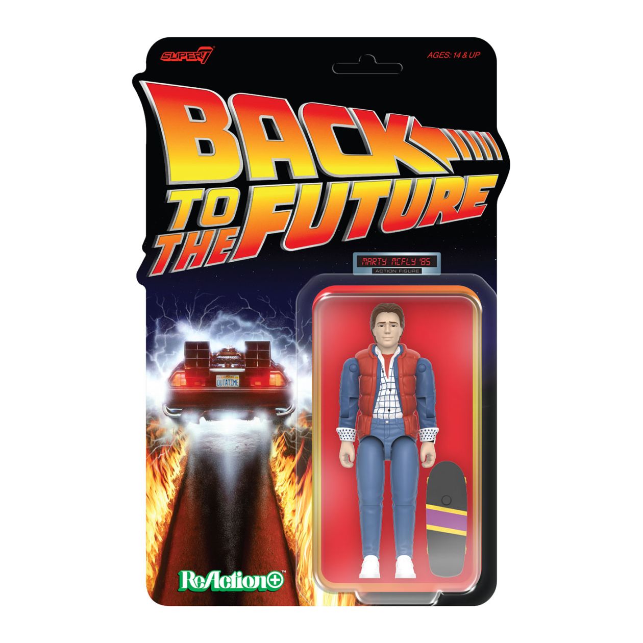 バック・トゥ・ザ・フューチャー マーティ・マクフライ リアクション スーパー7 Amazon.com: Super7 Back to The Future Part II: Fifties Marty McFly