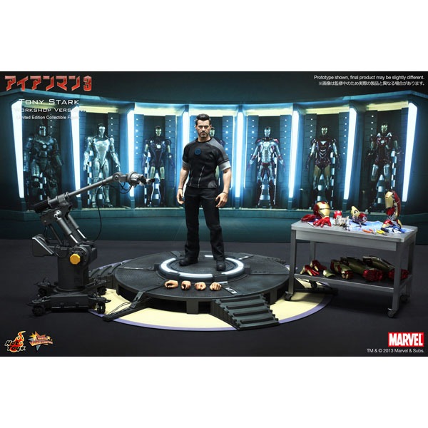 ムービー・マスターピース１／６スケールフィギュア　トニー・スターク（開発作業版） 映画グッズ販売専門店ハリコレ。映画グッズが豊富な品揃え。アイアン