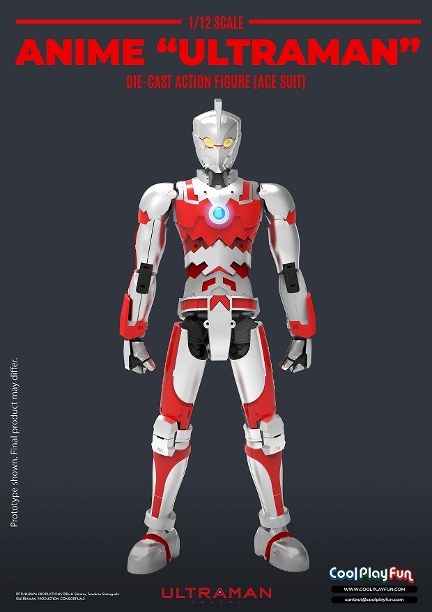 ULTRAMAN 1/12�������롡�������㥹�ȡ����������ե����奢��ACE SUIT��ͽ��