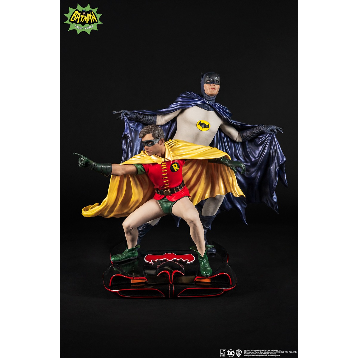 �Хåȥޥ��1966��TV���꡼�� �Хåȥޥ� & ���ӥ� 1/8 PVC��ͽ��