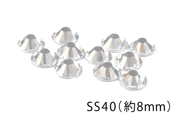 YHBラインストーンSS40(1.クリスタル)大袋[約144個]≪1袋単位販売≫