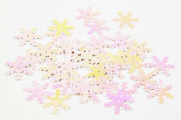 【数量限定】スノークリスタルスパン(全2色)≪1袋単位販売≫