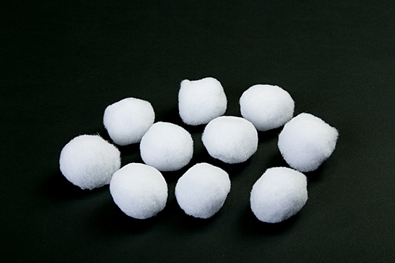 50mmボンボン[10個入り](全7色)≪1袋単位販売≫