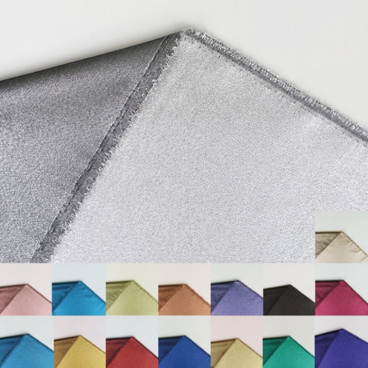 1038先染ラメサテン(全16色)≪50cm以上10cm単位販売≫｜日暮里の特殊