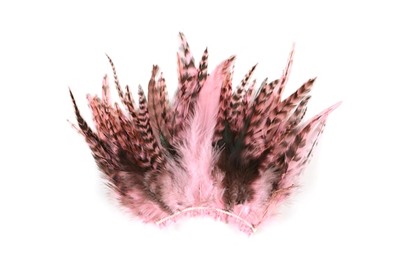 【在庫限り】ヤマドリフリンジ[チンチラ](全6色)≪1袋単位販売≫