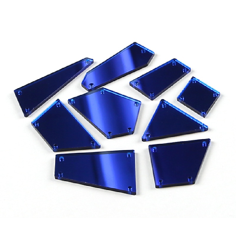 パッチミラー中カラー2[5個入り](5.青/全9型)≪1袋単位販売≫