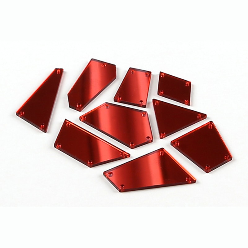 パッチミラー中カラー2[5個入り](7.赤/全9型)≪1袋単位販売≫