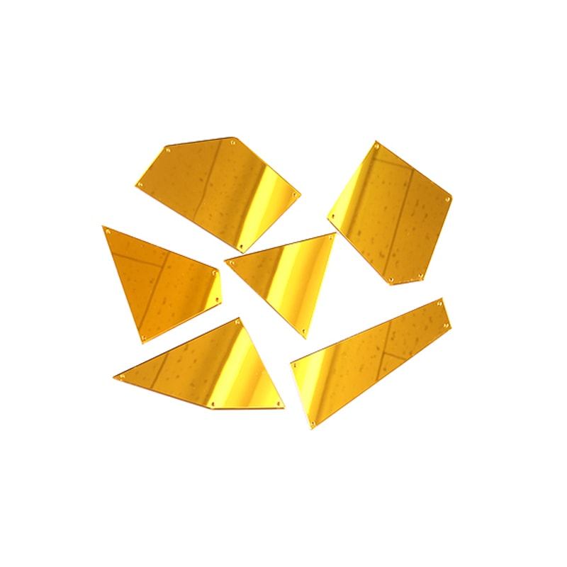 【数量限定】パッチミラー大カラー[5個入り](1.黄/全6型)≪1袋単位販売≫