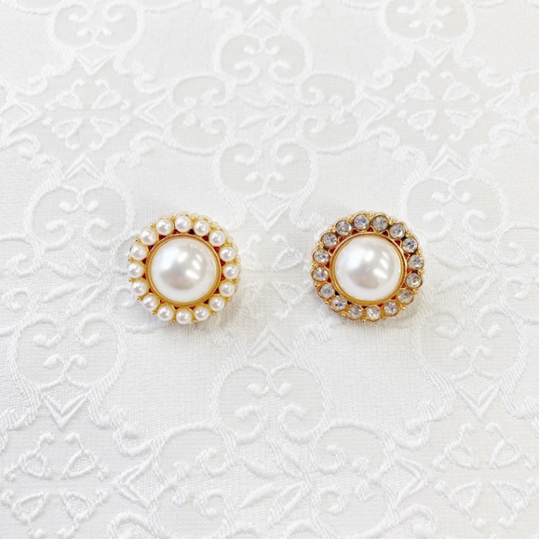 パールボタン小(全2種)≪1個単位販売≫｜日暮里の特殊・衣装生地屋