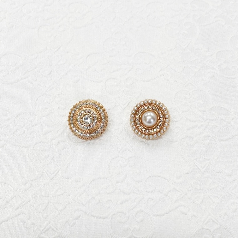 ダイヤリングボタン小(全2種)≪1個単位販売≫