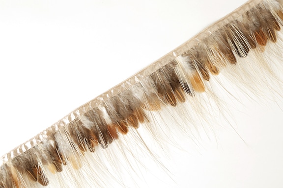 【数量限定】フェザーミックスフリンジ(全1色)≪10cm単位販売≫
