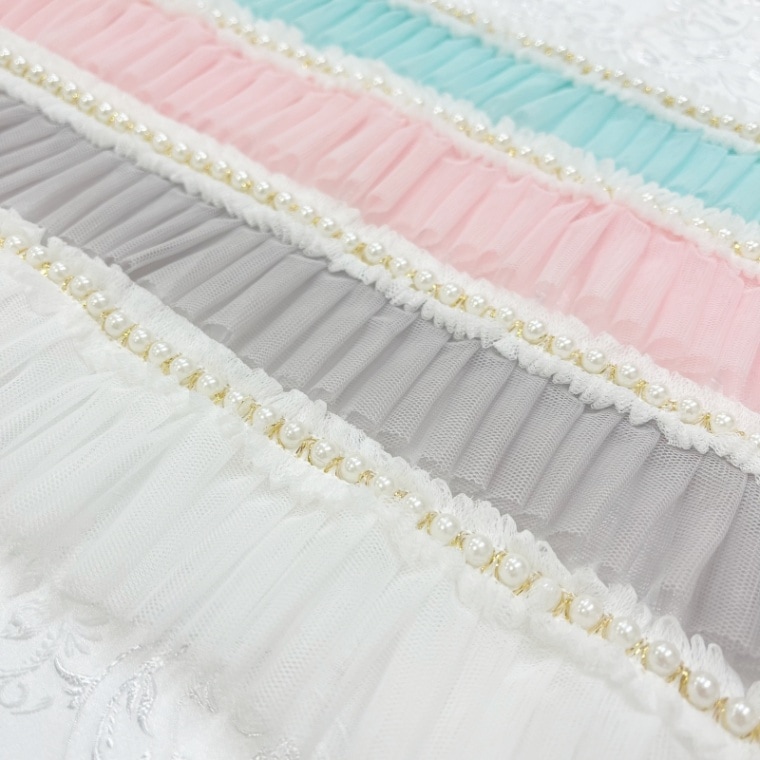 ペルルフリル(全4色)≪50cm以上10cm単位販売≫