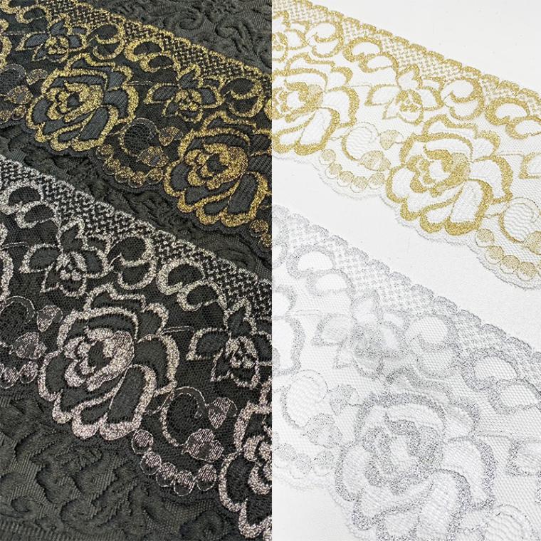 4770ラメラッセルレース(全4色)≪1m単位販売≫｜日暮里の特殊・衣装