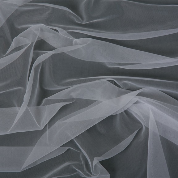 【反売り】15デニール ナイロンハーフトリコット(全2色)≪1反単位販売≫≪白 黒≫