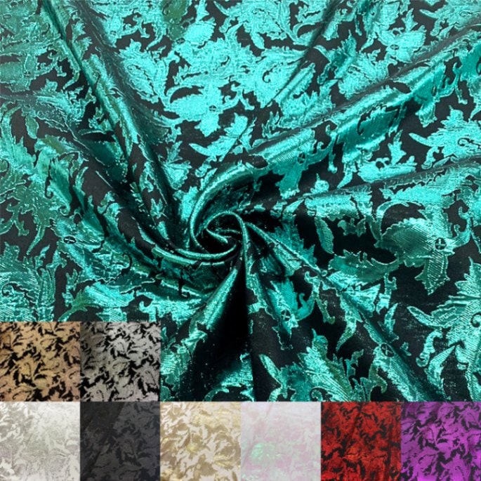 プラントジャガード(全9色)≪50cm以上10cm単位販売≫｜日暮里の特殊