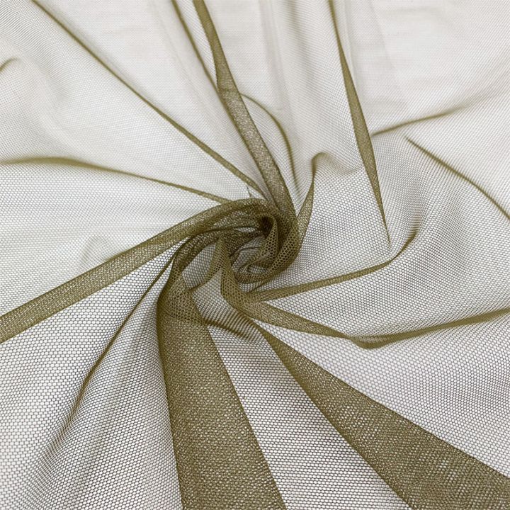 【ラスト1色】T9000フレックスチュール(オリーブ)≪1m単位販売≫