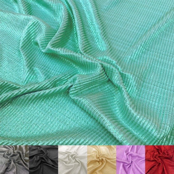 箔プリーツネット(全8色)≪50cm以上10cm単位販売≫