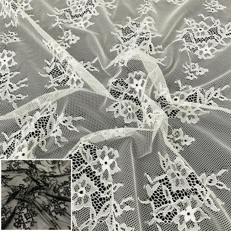 ノルマンディーレース バレンシエンヌと刺繍 の円形レース 28cm