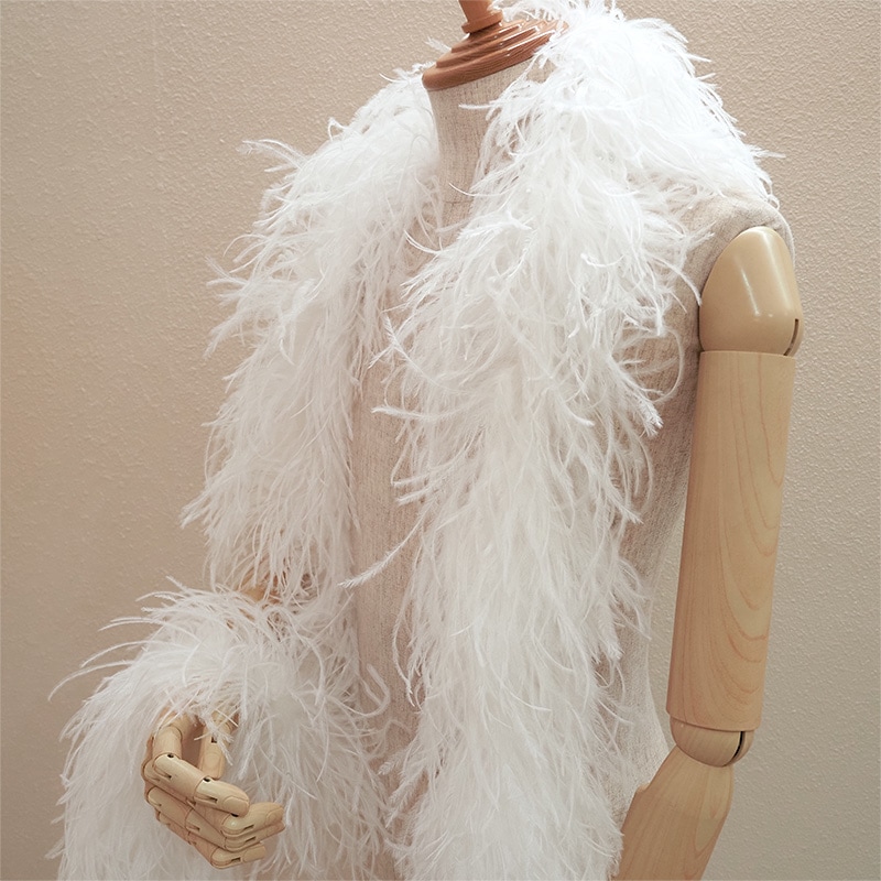 オーストリッチショール6号(全1色)≪1本単位販売≫