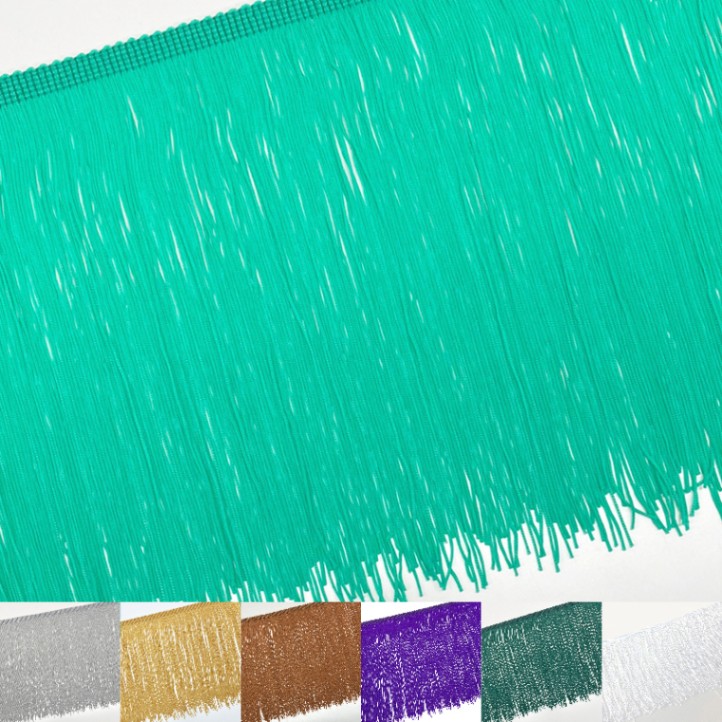 【反売り】30cmナイロンリリアンフリンジ(6色/全21色)≪1反単位販売≫