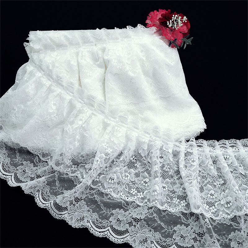 ダブルラッセルフリル(全1色)≪50cm以上10cm単位販売≫