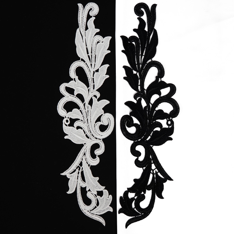 ケミカルツタ柄(大)(全2色)≪1ペア単位販売≫