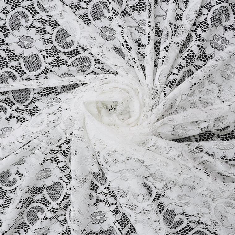 【数量限定】ストレッチフラワーレース(全1色)≪50cm以上10cm単位販売≫