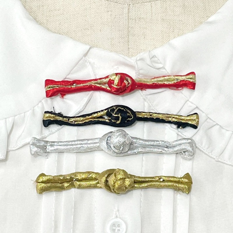 バンチャイナボタン(全4色)≪2個単位販売≫