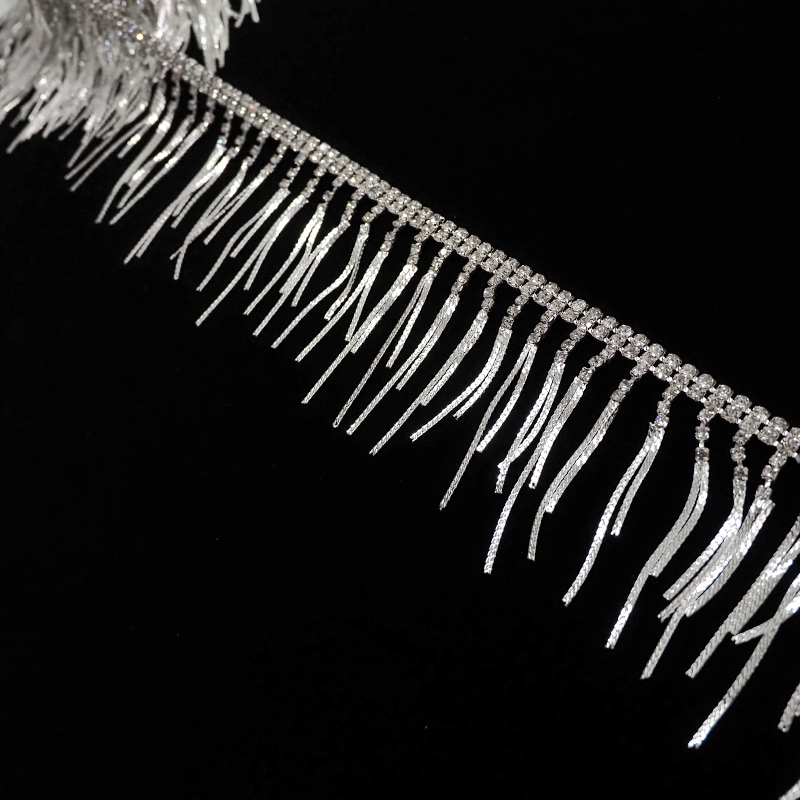 ラバーストーンフリンジ(全1色)≪50cm以上10cm単位販売≫