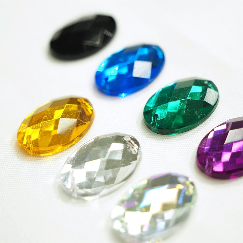 B29-1318オーバル(小) 10個入(全7色)≪1袋単位販売≫