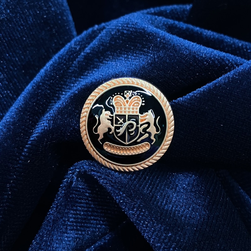 2358カーレッジボタン(小) (全1色)≪2個単位販売≫