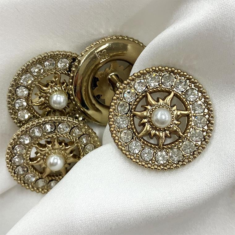 2255サンパールボタン(大)(全1色)≪1個単位販売≫