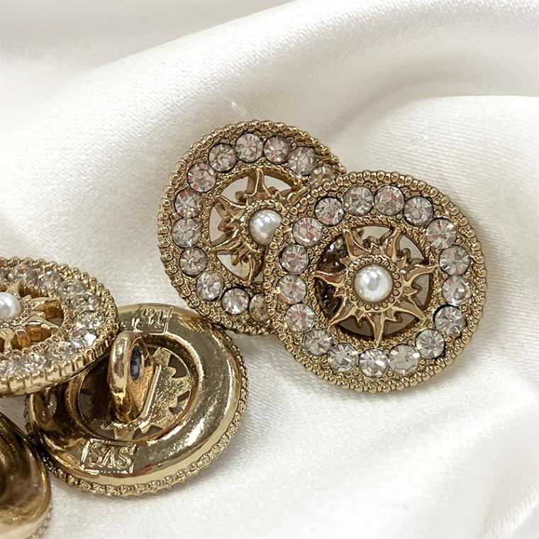 2255サンパールボタン(小)(全1色)≪1個単位販売≫