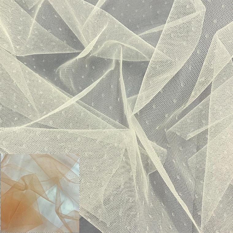 【数量限定】水玉チュール(全2色)≪1m単位販売≫