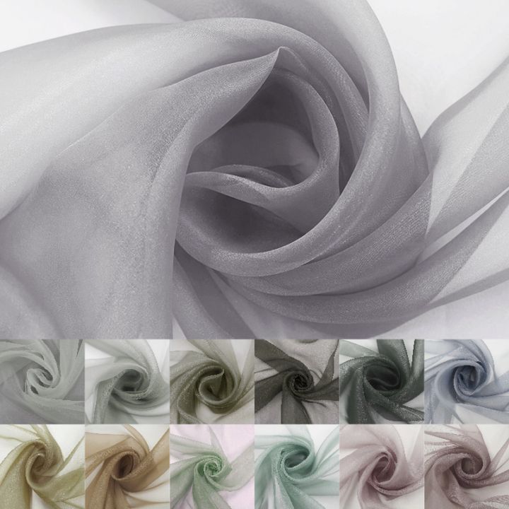 2440ポリエステルオーガンジー(17色/全212色)≪50cm以上10cm単位販売≫