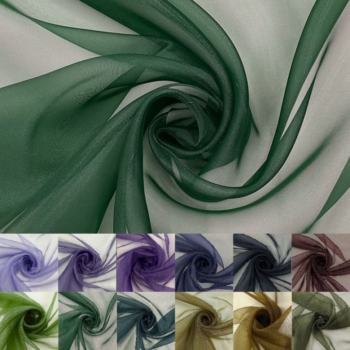 2440ポリエステルオーガンジー(17色/全212色)≪50cm以上10cm単位販売≫