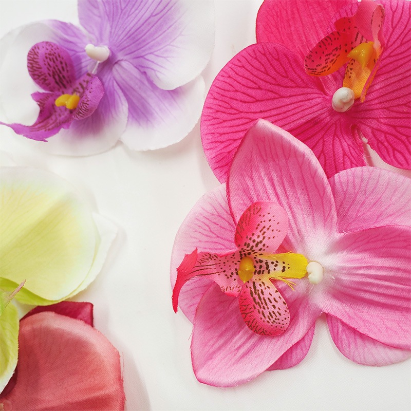 【オンライン限定】フェイクフラワー･胡蝶蘭 3個入(全15色)≪1袋単位販売≫