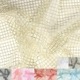 3320格子ラメチュール(全10色)≪50cm以上10cm単位販売≫|チュールレース|レース生地