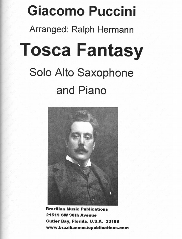 プッチーニ：トスカ・ファンタジー（Sax.Pf.）