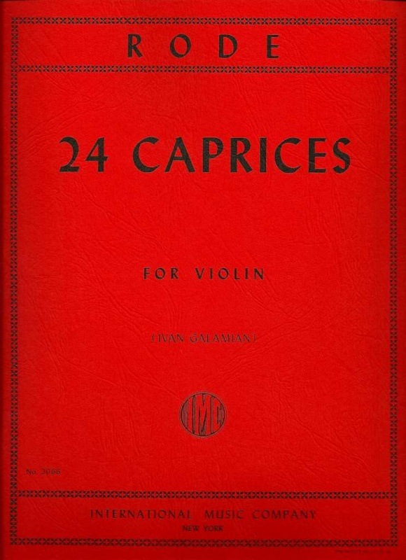 Rode 24 Caprices ローデカプリース24 バイオリン