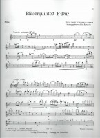 めーたん。木管五重奏楽譜セット ダンツィ：木管5重奏 Op.56-3 Fl.Ob.Cl.Hrn.Fg.
