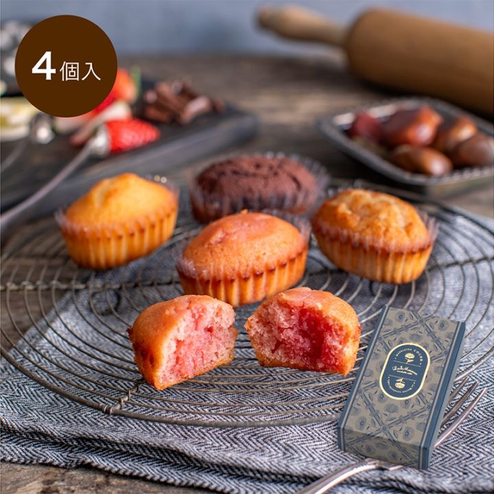 しっとりマドレーヌココン 4個入